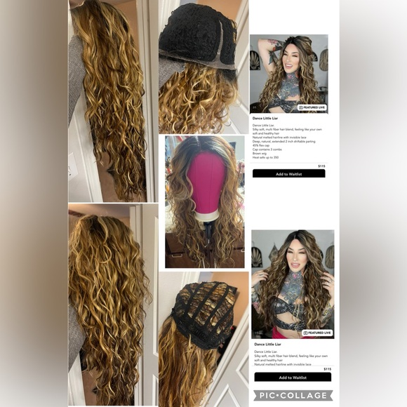 Rebel Gypsy Dance Little Liar Wig - Picture 1 of 8